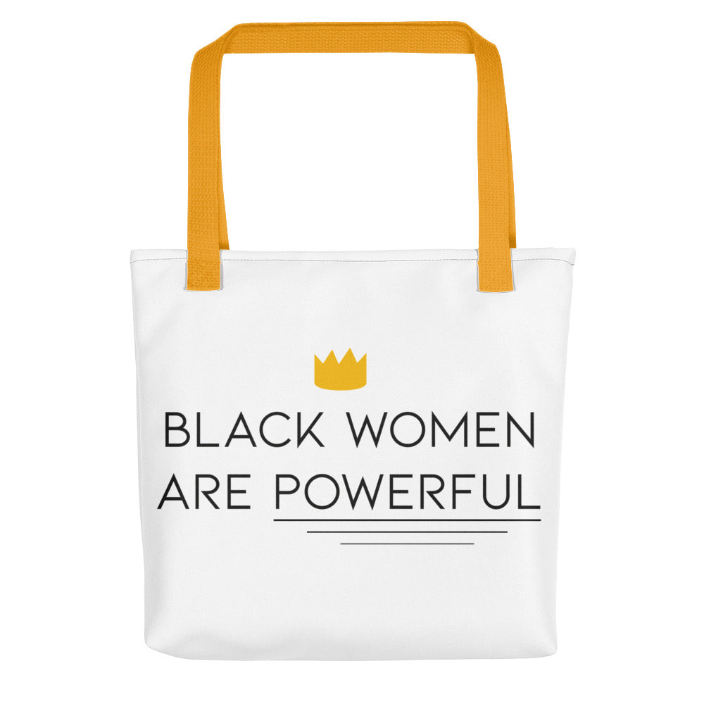 Tote bag "Black Women are Powerful"