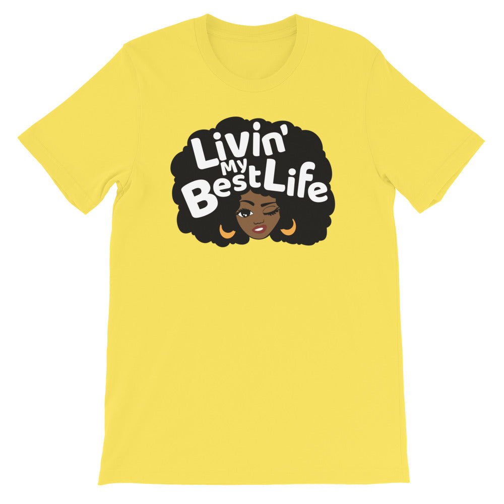 T-shirt "Living my best life"