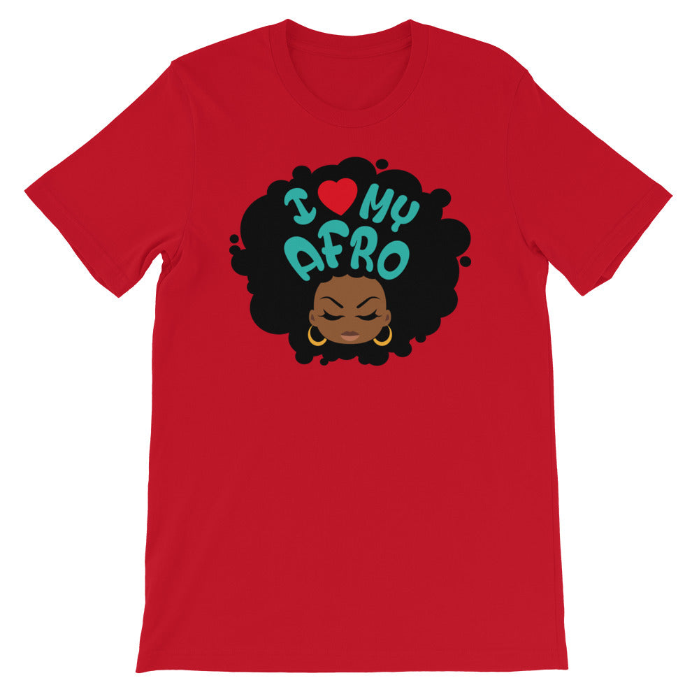 T-Shirt "I love my Afro" - Rootz shop
