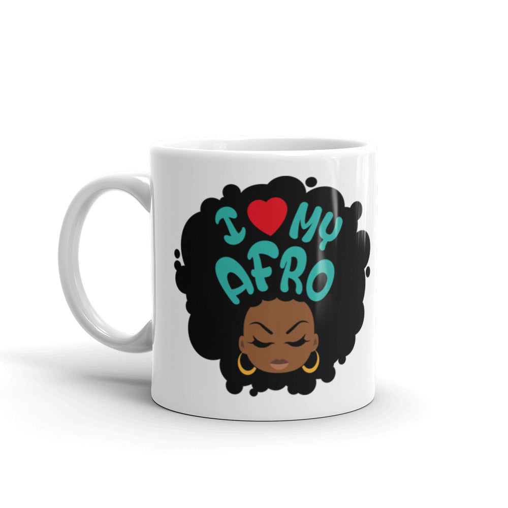 Mug "I love my afro" - Rootz shop