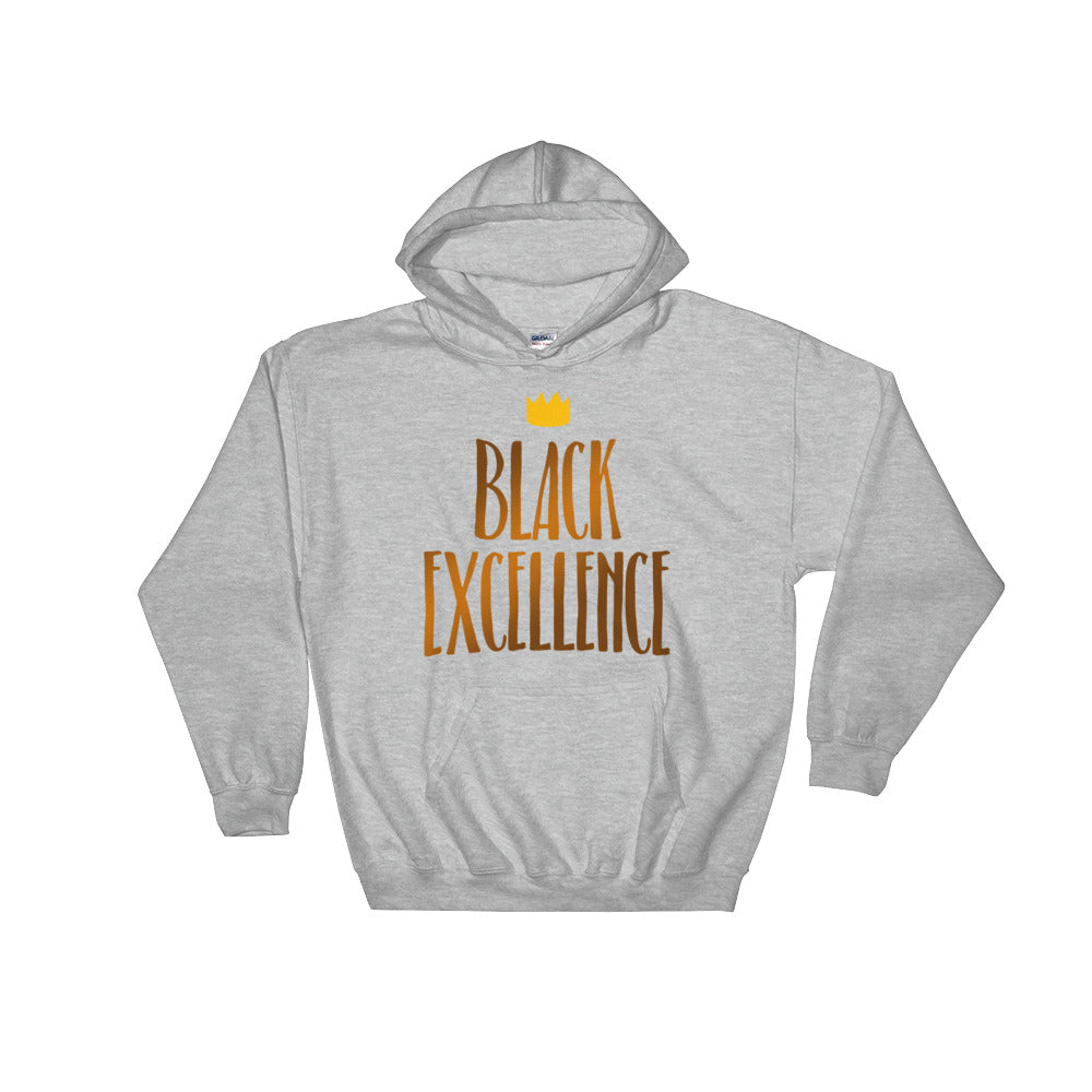 Sweatshirt capuche "Black Excellence" - Rootz shop