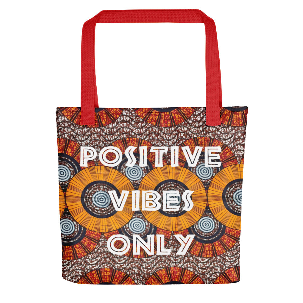 Tote bag "Positive Vibes Only - Wax" - Rootz shop