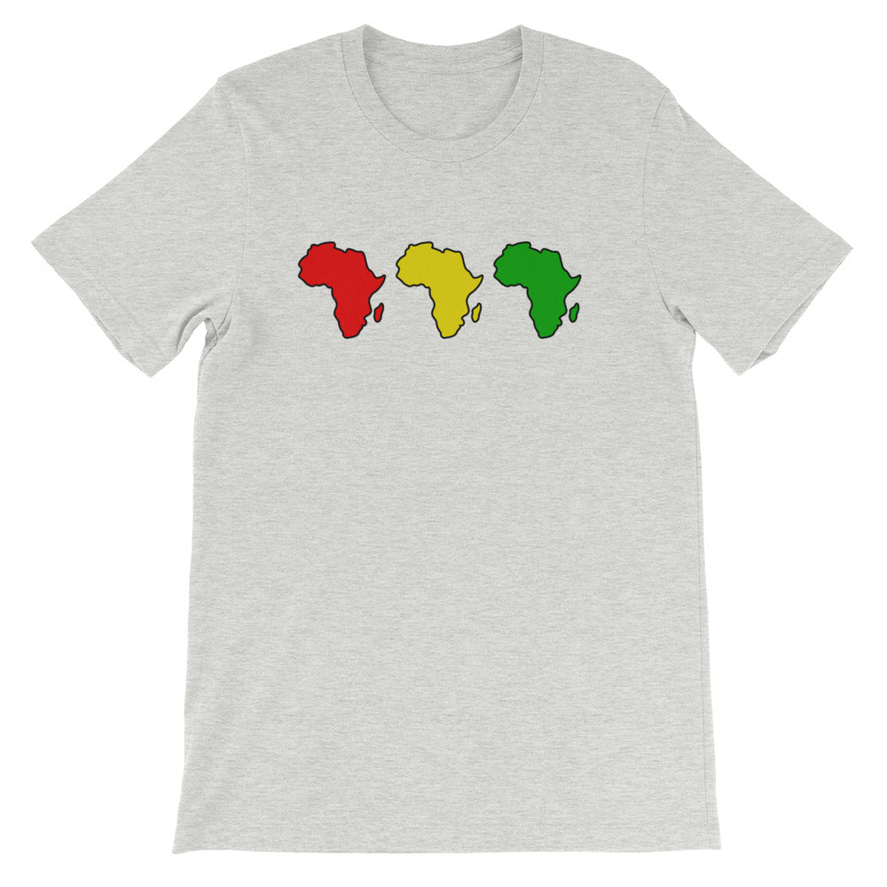 T-Shirt "Afrique Rouge-Jaune-Vert" - Rootz shop