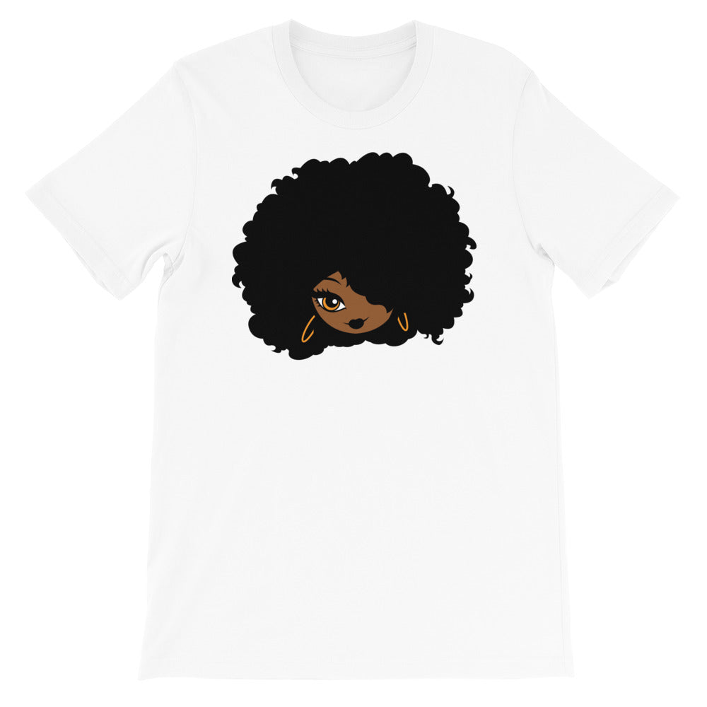 T-Shirt "Afro Girl Cartoon" - Rootz shop