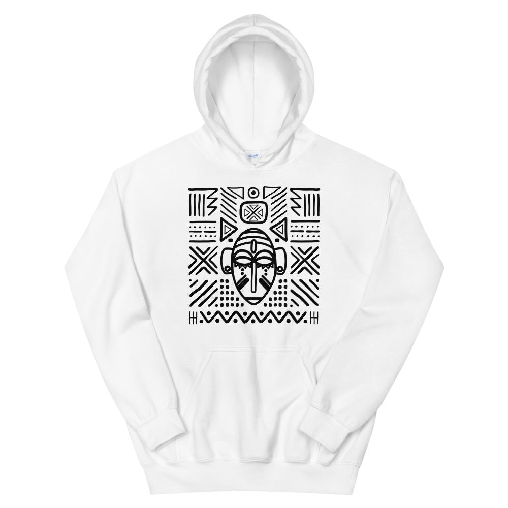 Sweatshirt capuche "Motifs Baoulé"