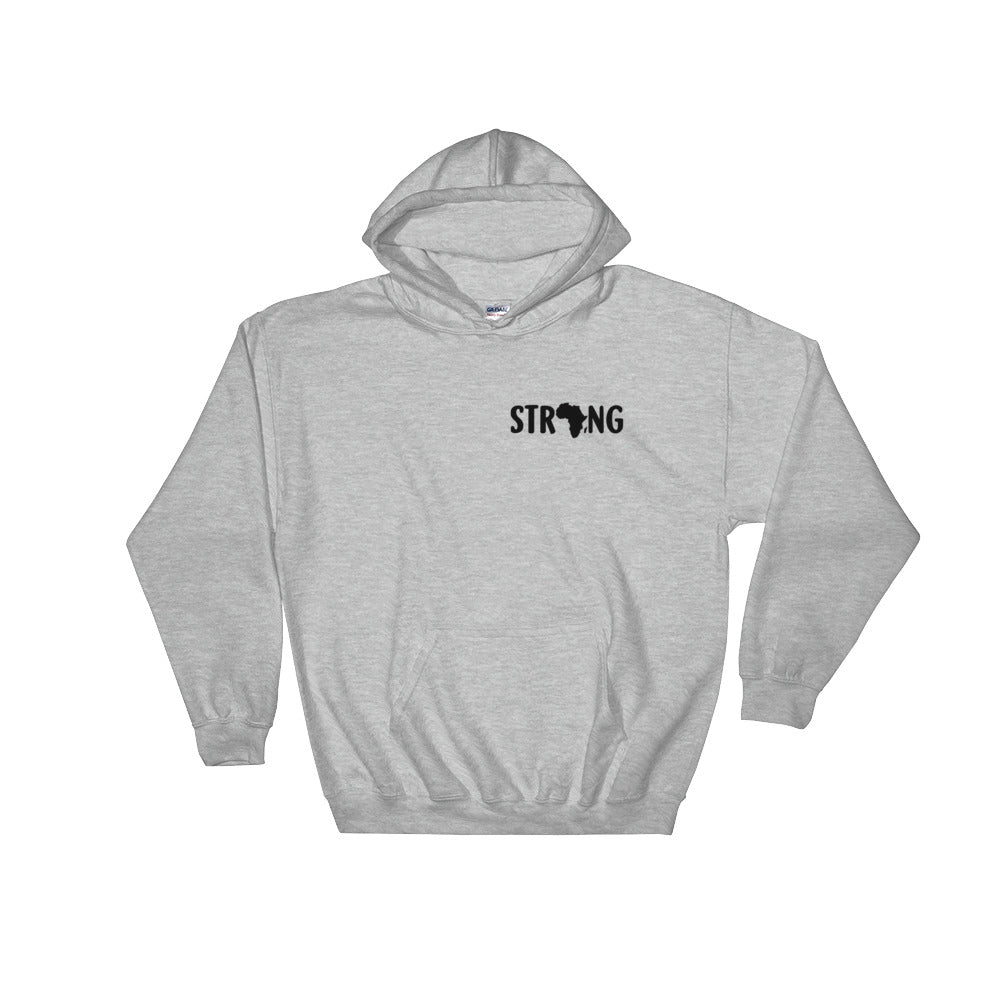 Sweatshirt capuche "Strong Africa" - Rootz shop