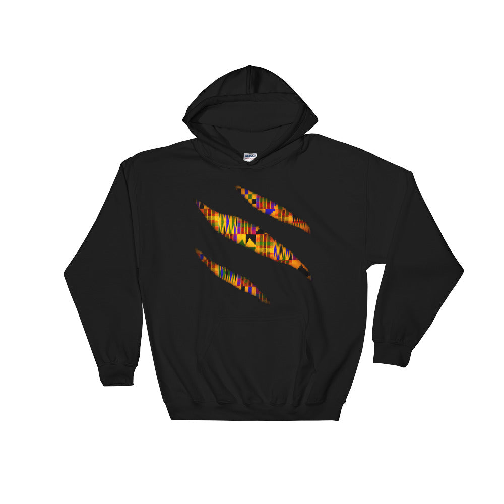 Sweatshirt capuche "Griffes Kente B" - Rootz shop