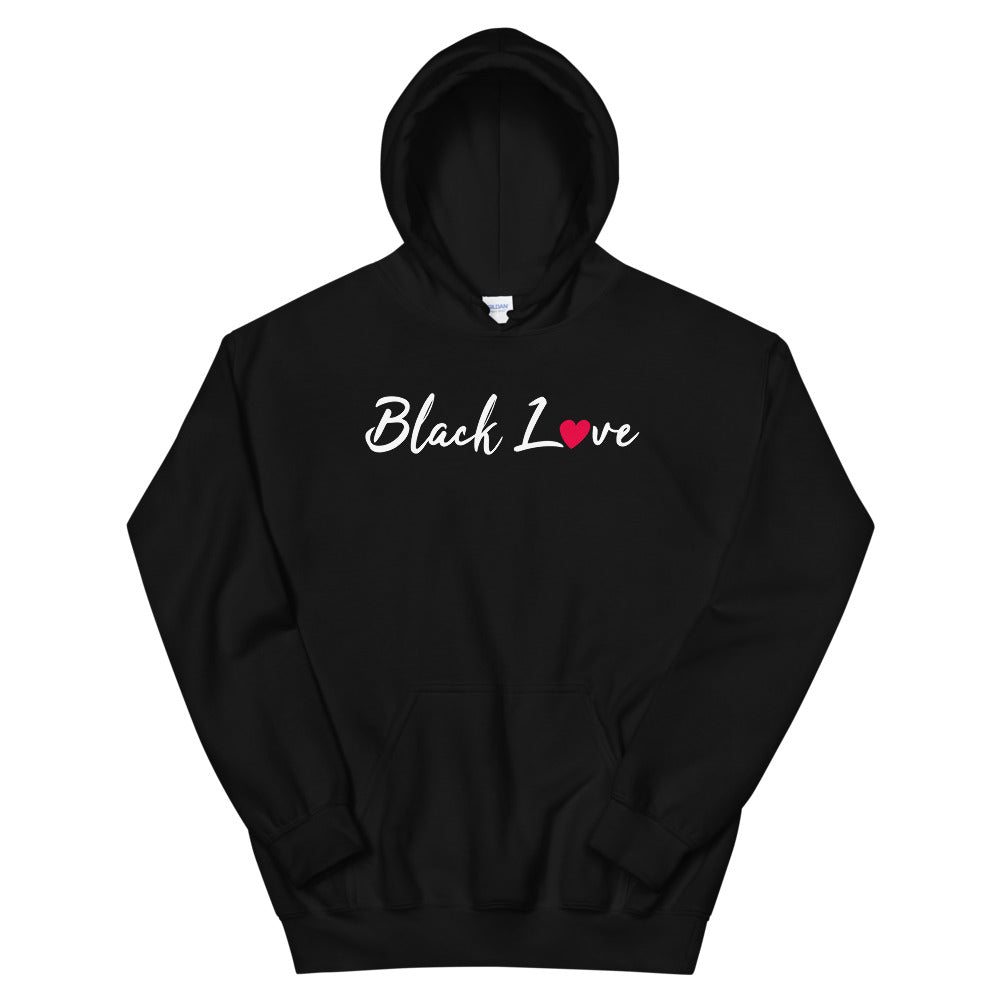 Sweatshirt capuche "Black Love"