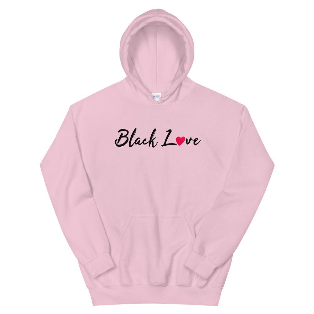 Sweatshirt capuche "Black Love"