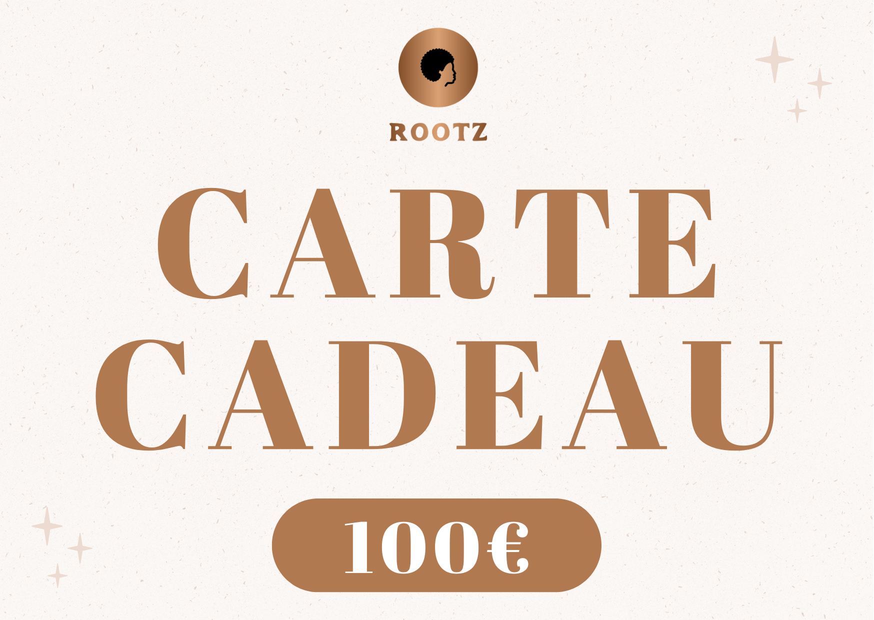 Carte cadeau Rootz Shop