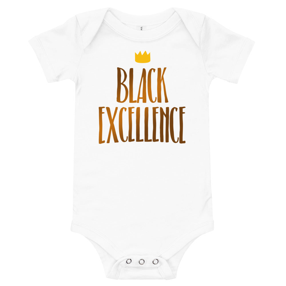 “Black Excellence” baby bodysuit