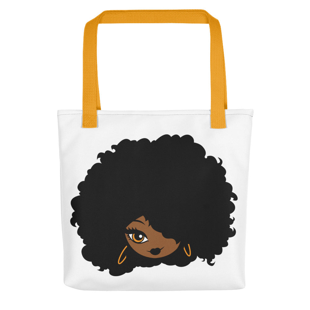 Tote bag "Afro Girl Cartoon" - Rootz shop