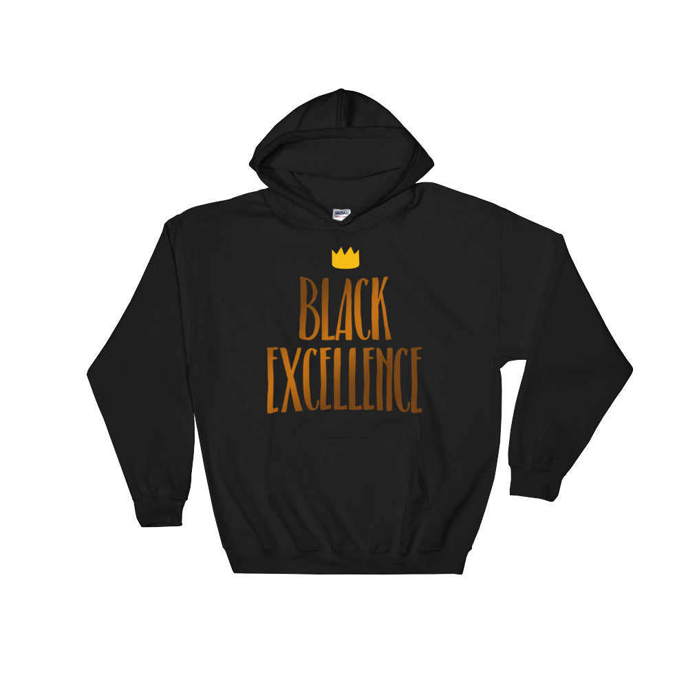 Sweatshirt capuche "Black Excellence" - Rootz shop