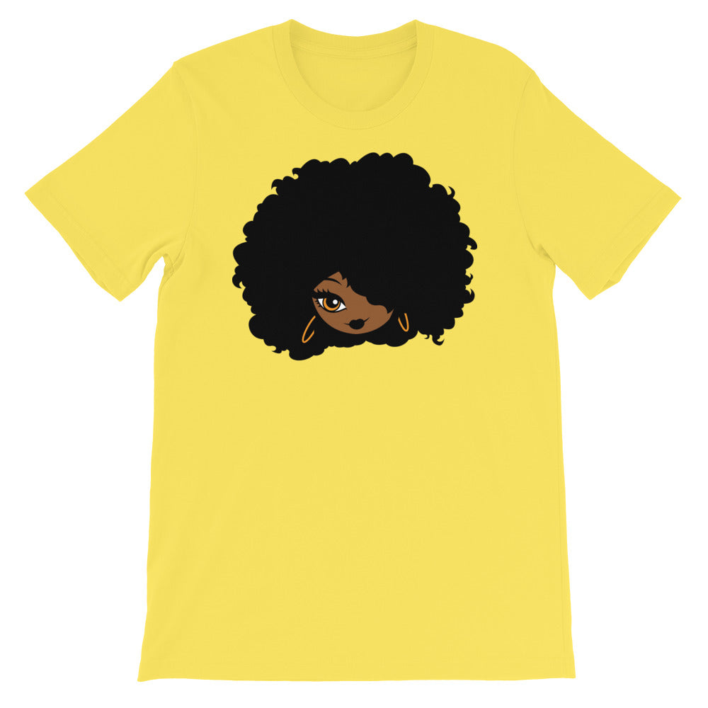 T-Shirt "Afro Girl Cartoon" - Rootz shop