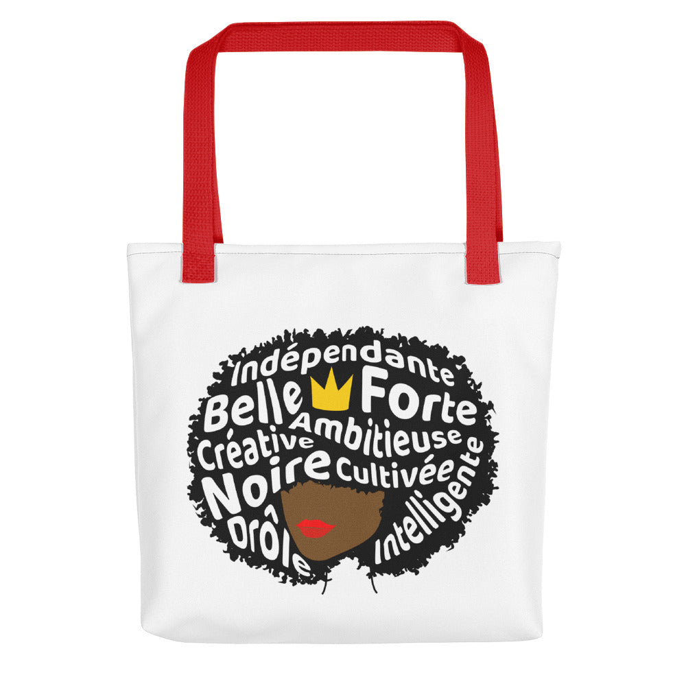 “Black Woman” tote bag