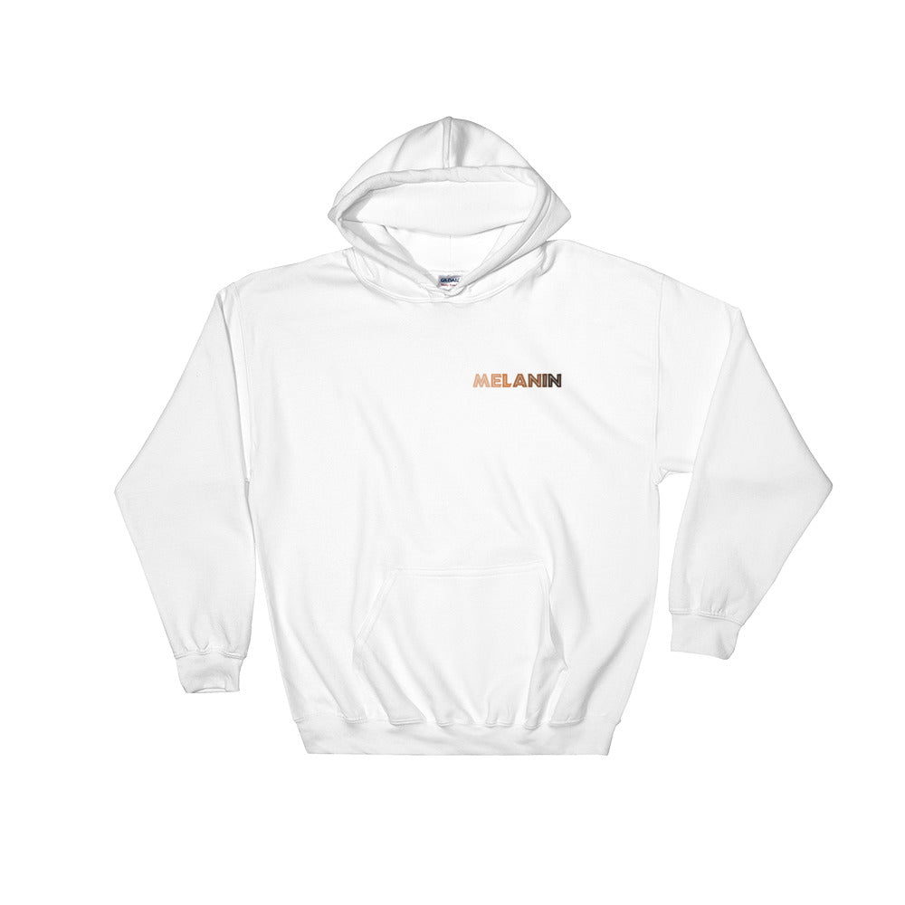 Sweatshirt capuche "Team Melanin" - Rootz shop