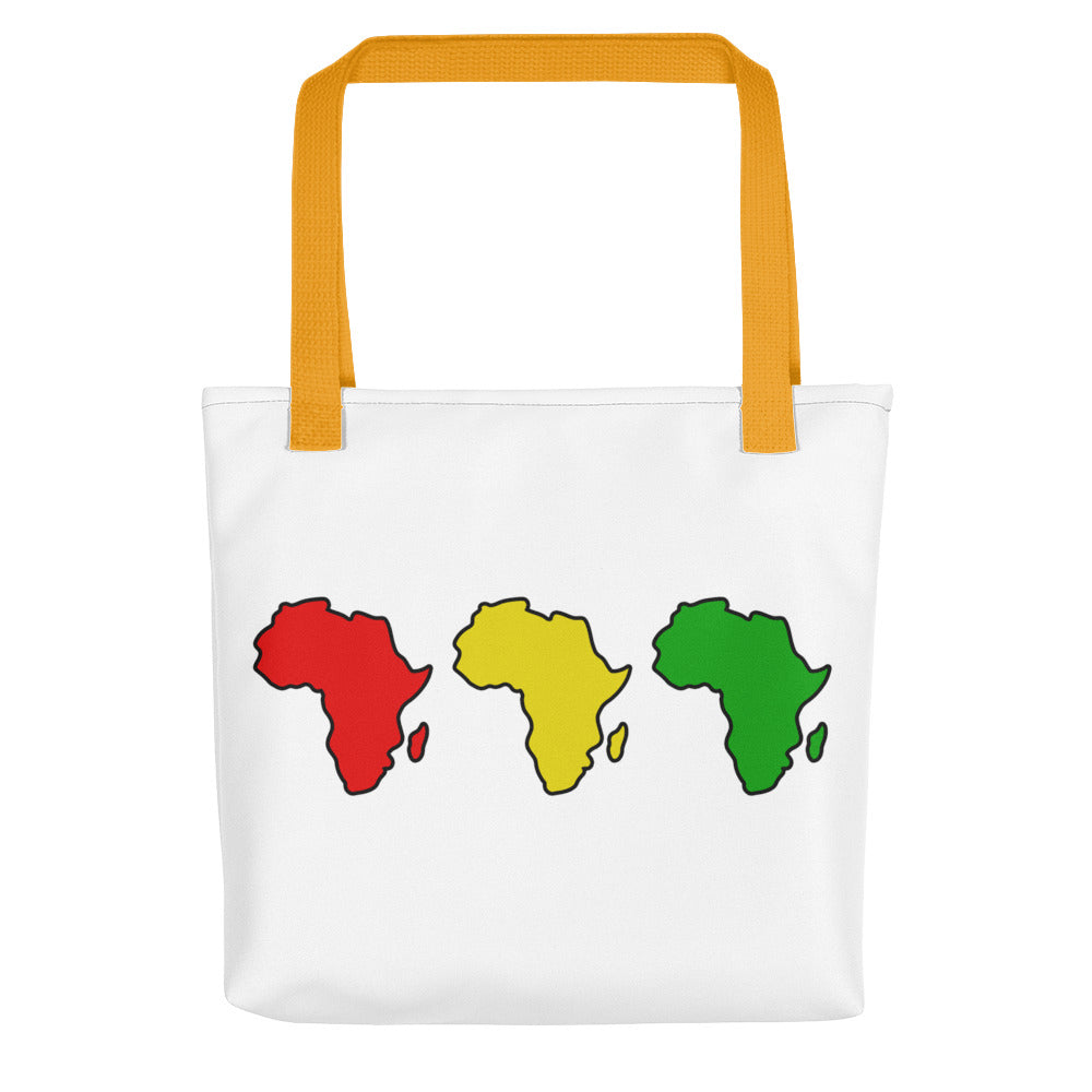 Tote bag "Afrique Rouge-Jaune-Vert" - Rootz shop