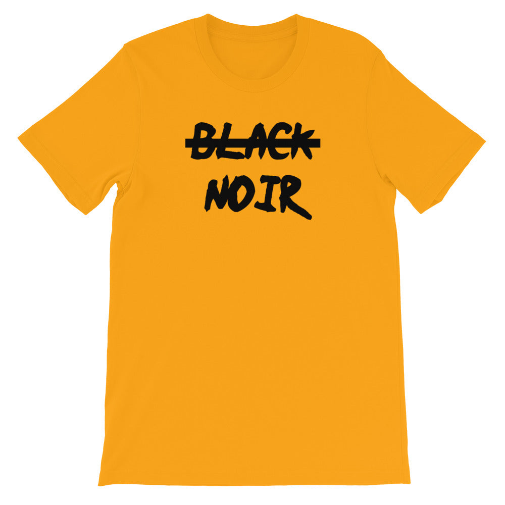 T-Shirt "Noir, pas black" - Rootz shop