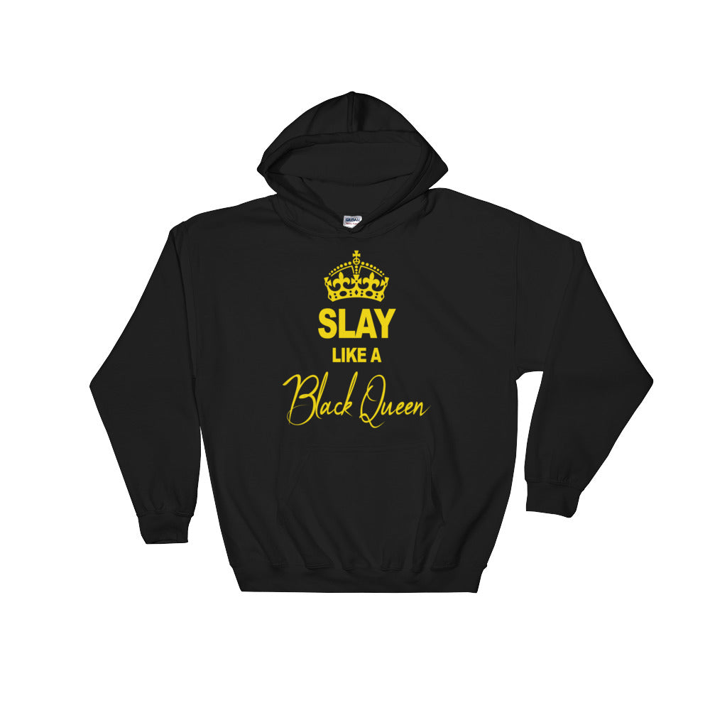 Sweatshirt capuche "Slay like a Black Queen" - Rootz shop