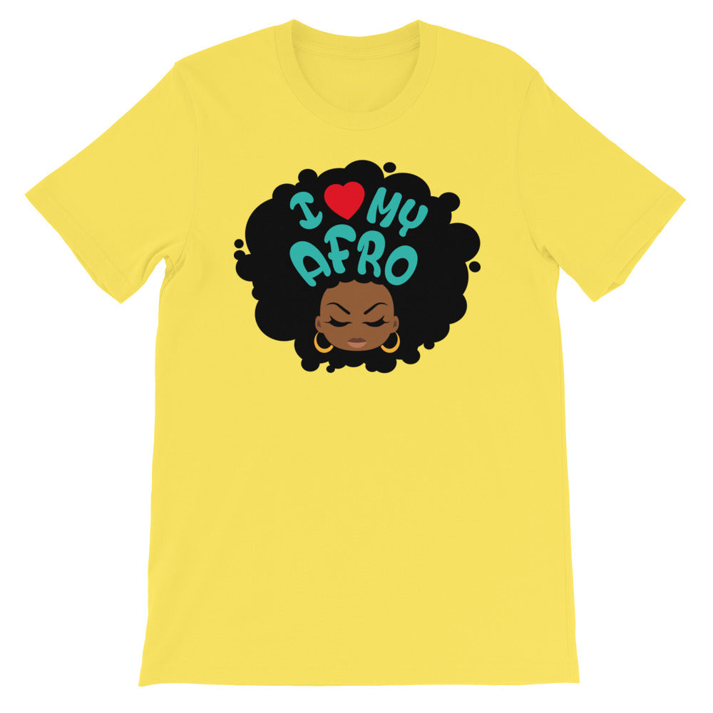 T-Shirt "I love my Afro" - Rootz shop