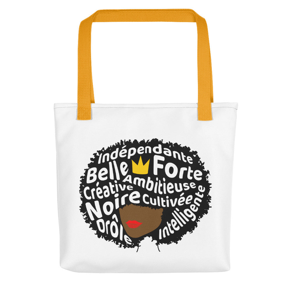 “Black Woman” tote bag
