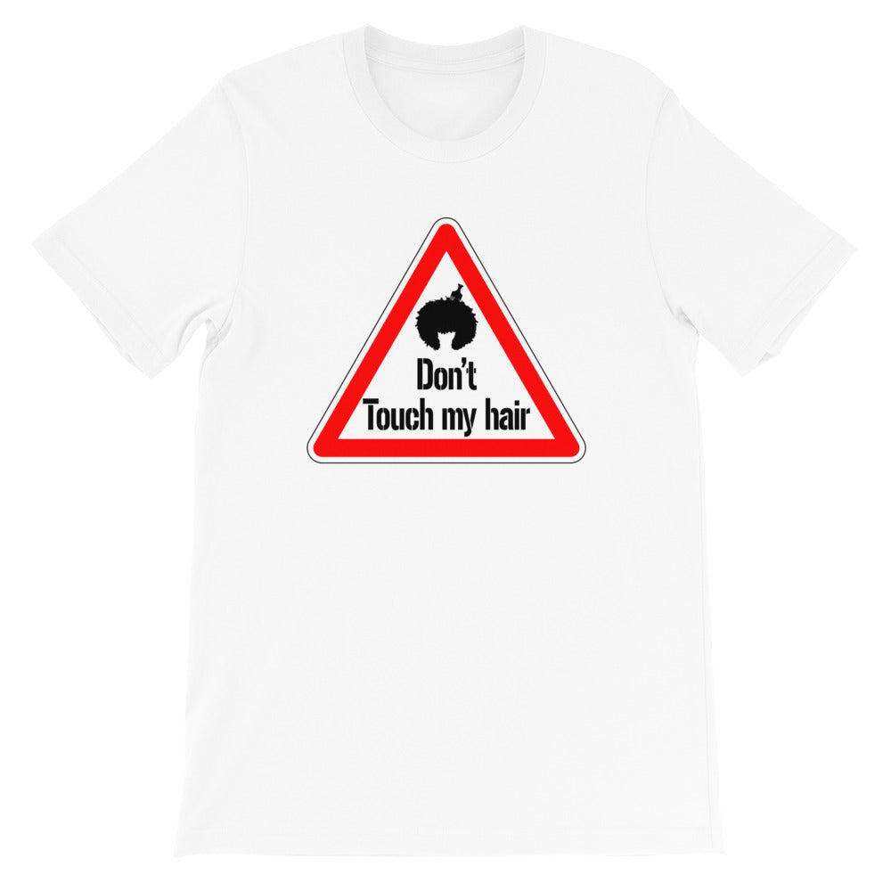 T-Shirt "Don't touch my hair !" - Rootz shop