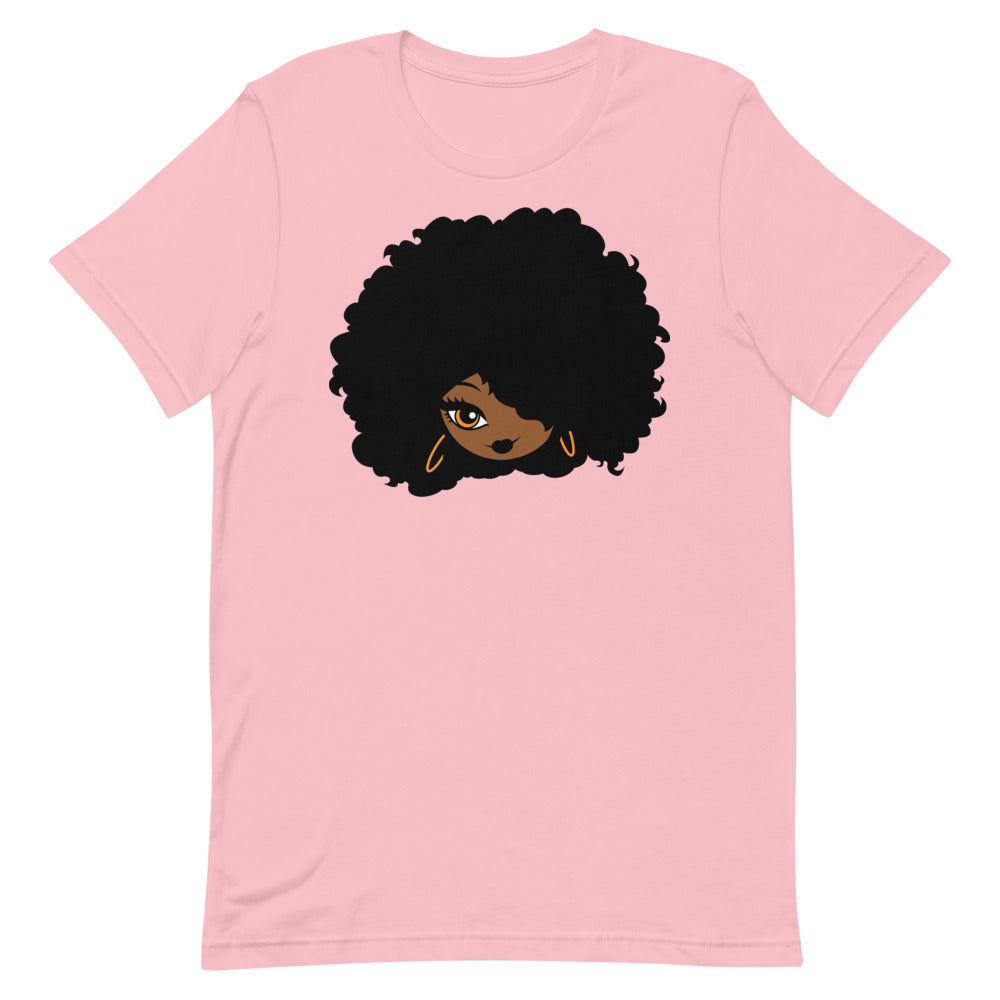 "Afro Girl Cartoon" T-Shirt