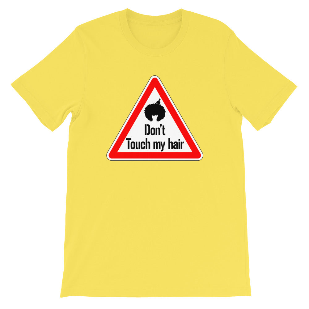 T-Shirt "Don't touch my hair !" - Rootz shop