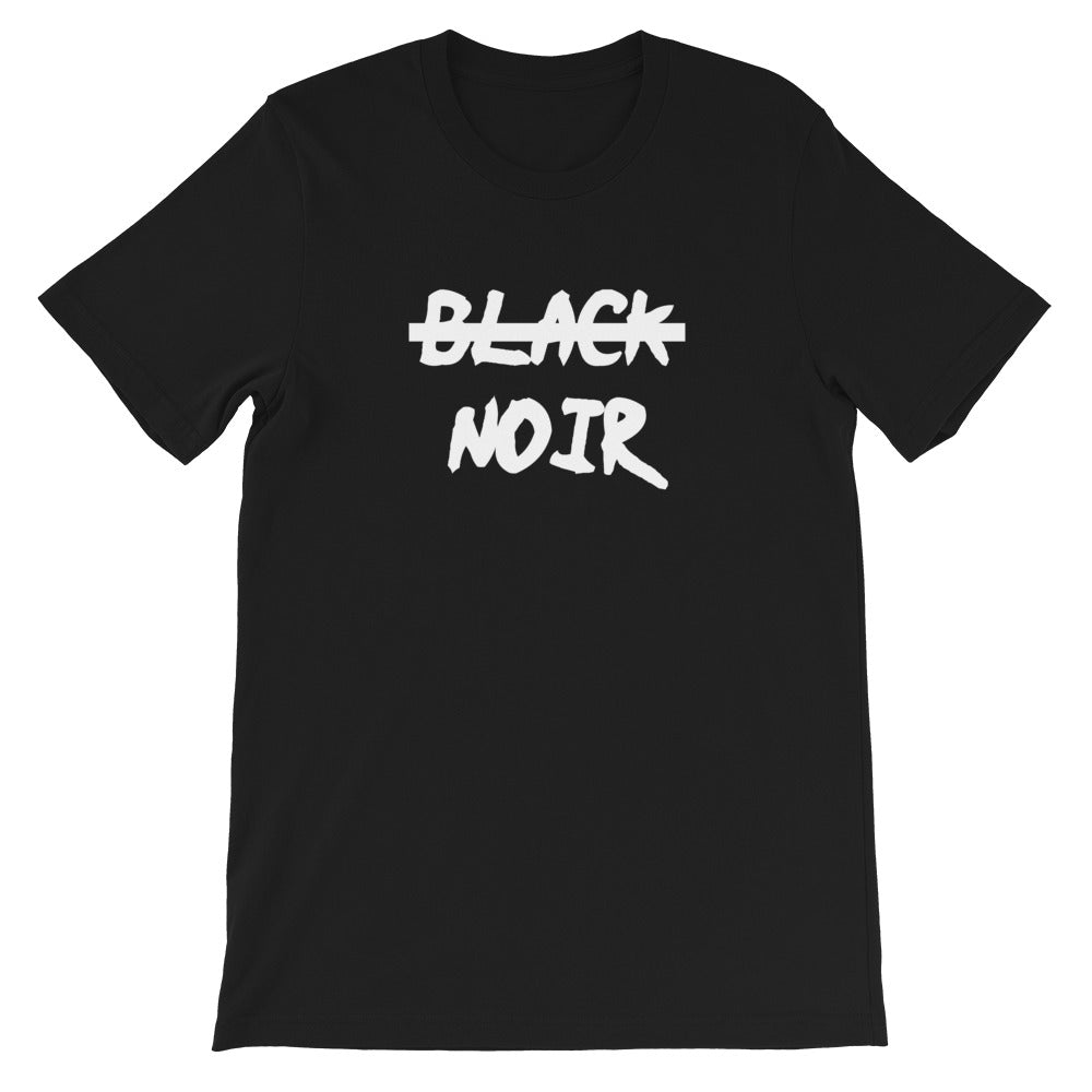 T-Shirt "Noir, pas black"