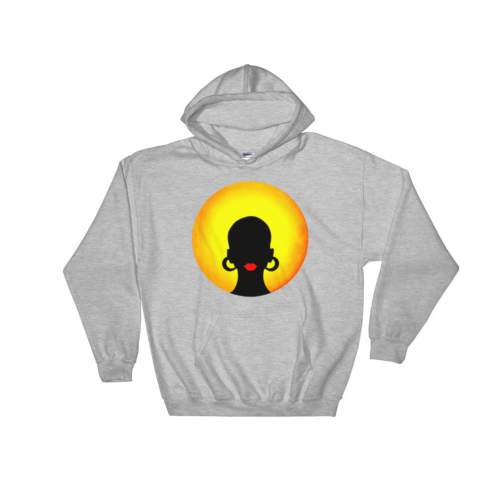 Sweatshirt capuche "Afro Sun" - Rootz shop