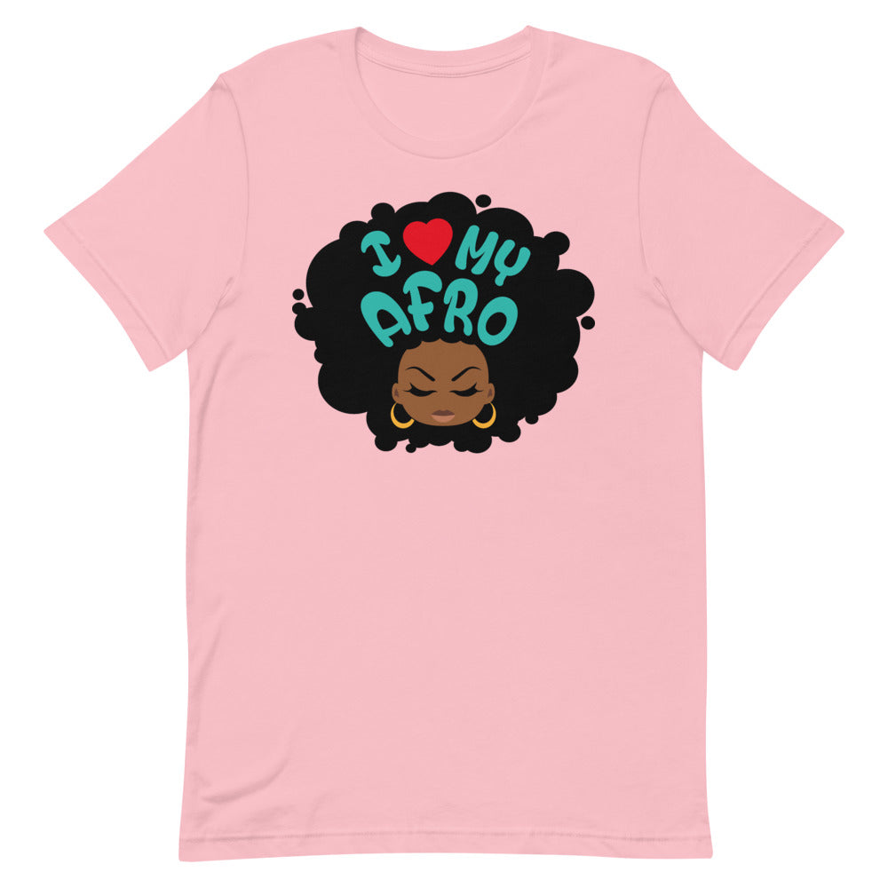 T-Shirt "I love my Afro"